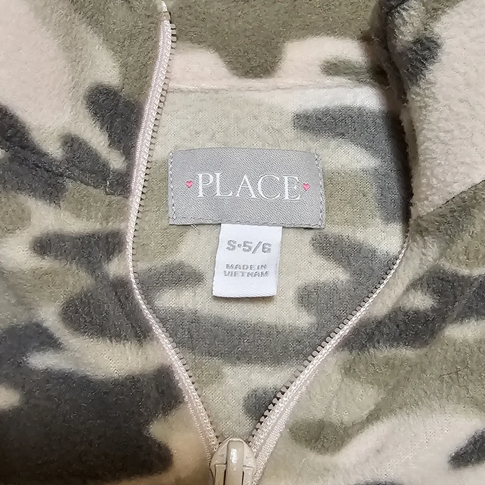 Camo fleece pullover - Picture 3 of 3